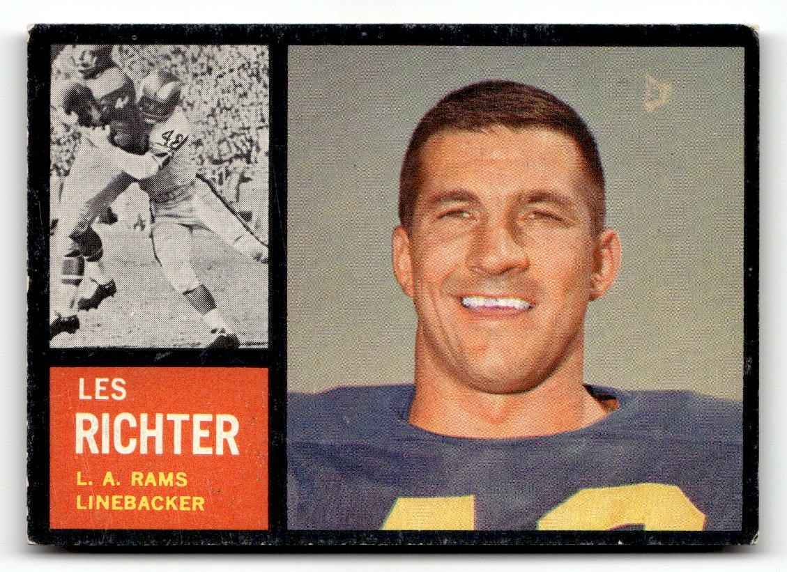 1962 Topps #86 Les Richter