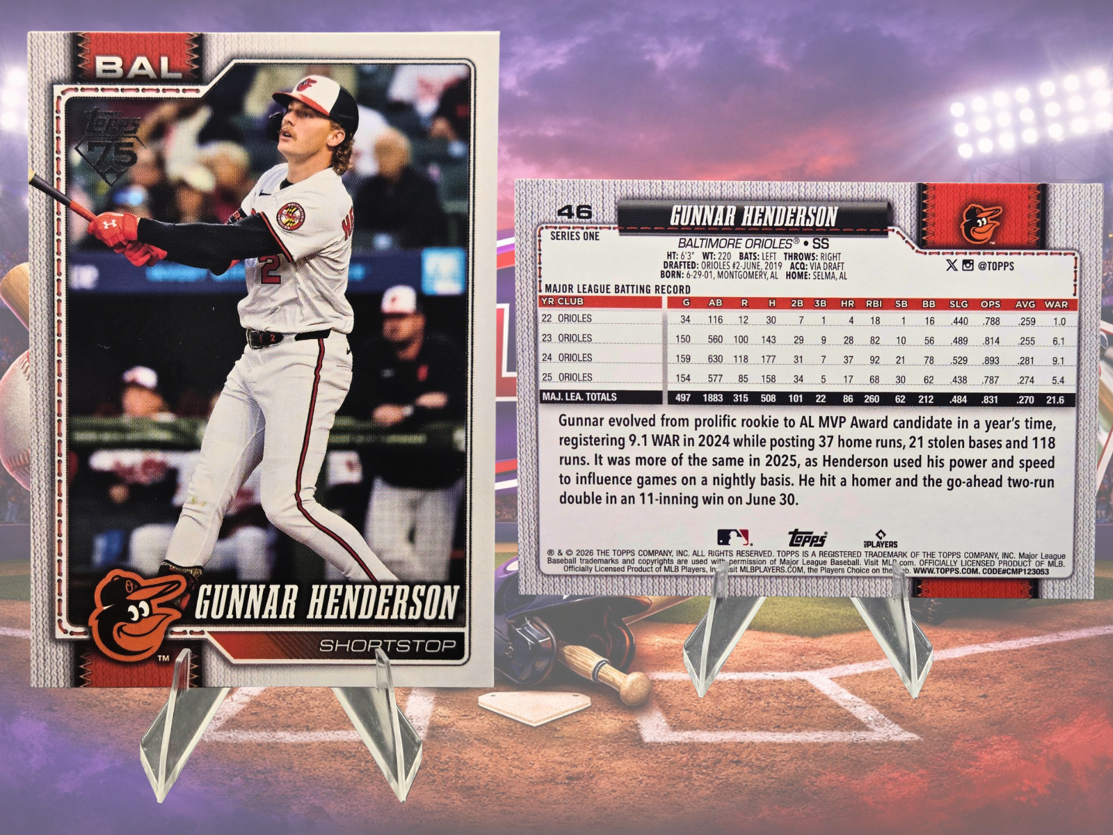 2026 Topps Series 1 Baseball Base Cards MLB – Pick Your Player Complete Your Set