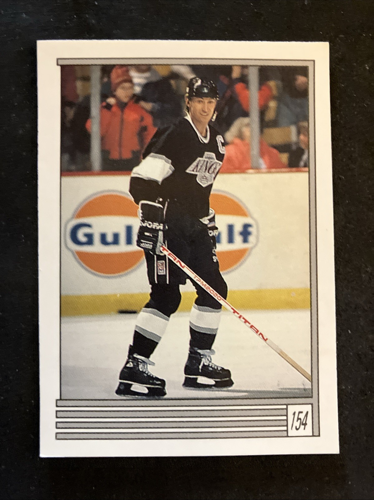 Wayne Gretzky 1989-90 O-Pee-Chee Stickers #154 Los Angeles Kings