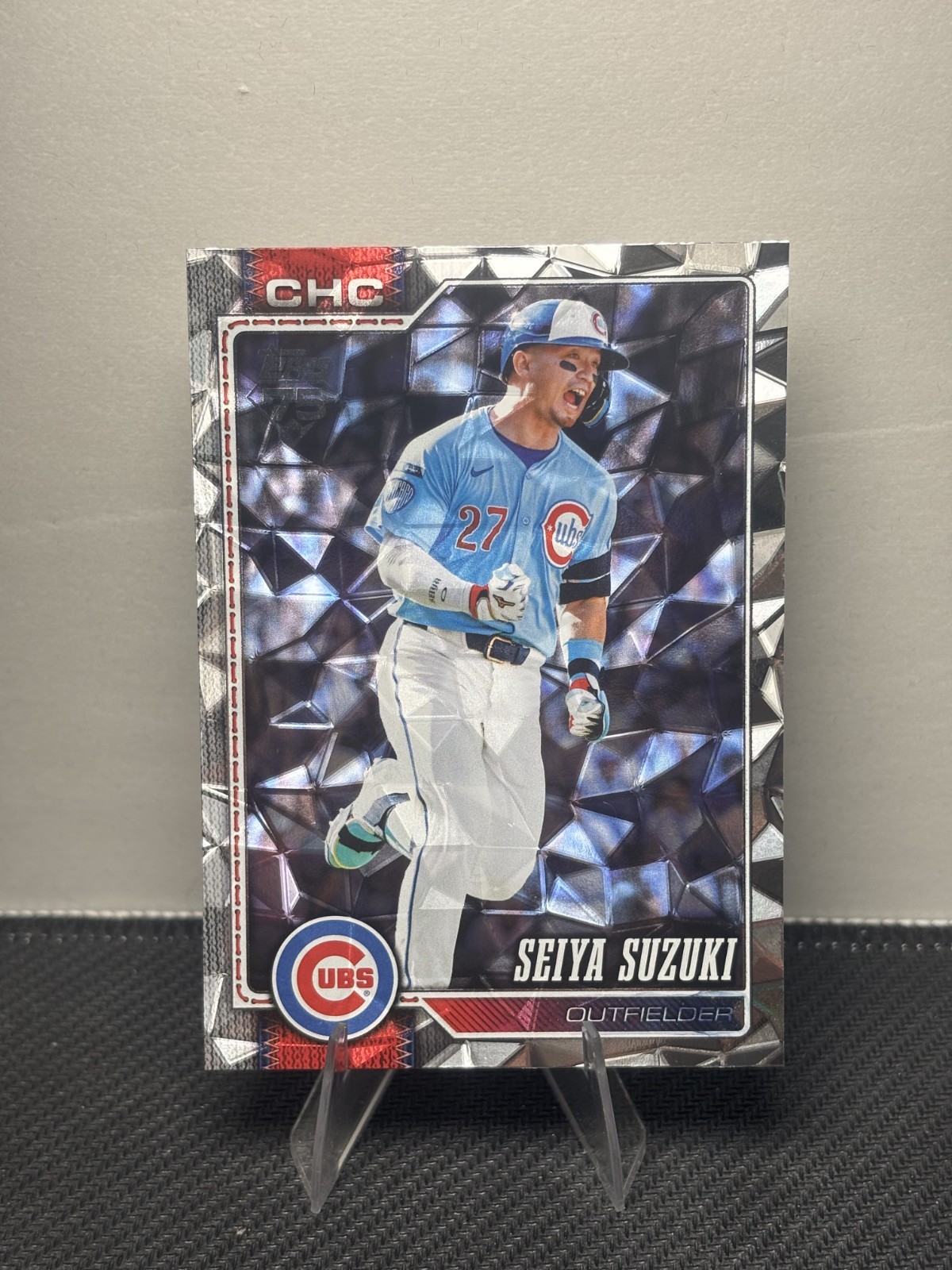 2026 Topps Series 2 – Seiya Suzuki Diamante Foil #685 Cubs
