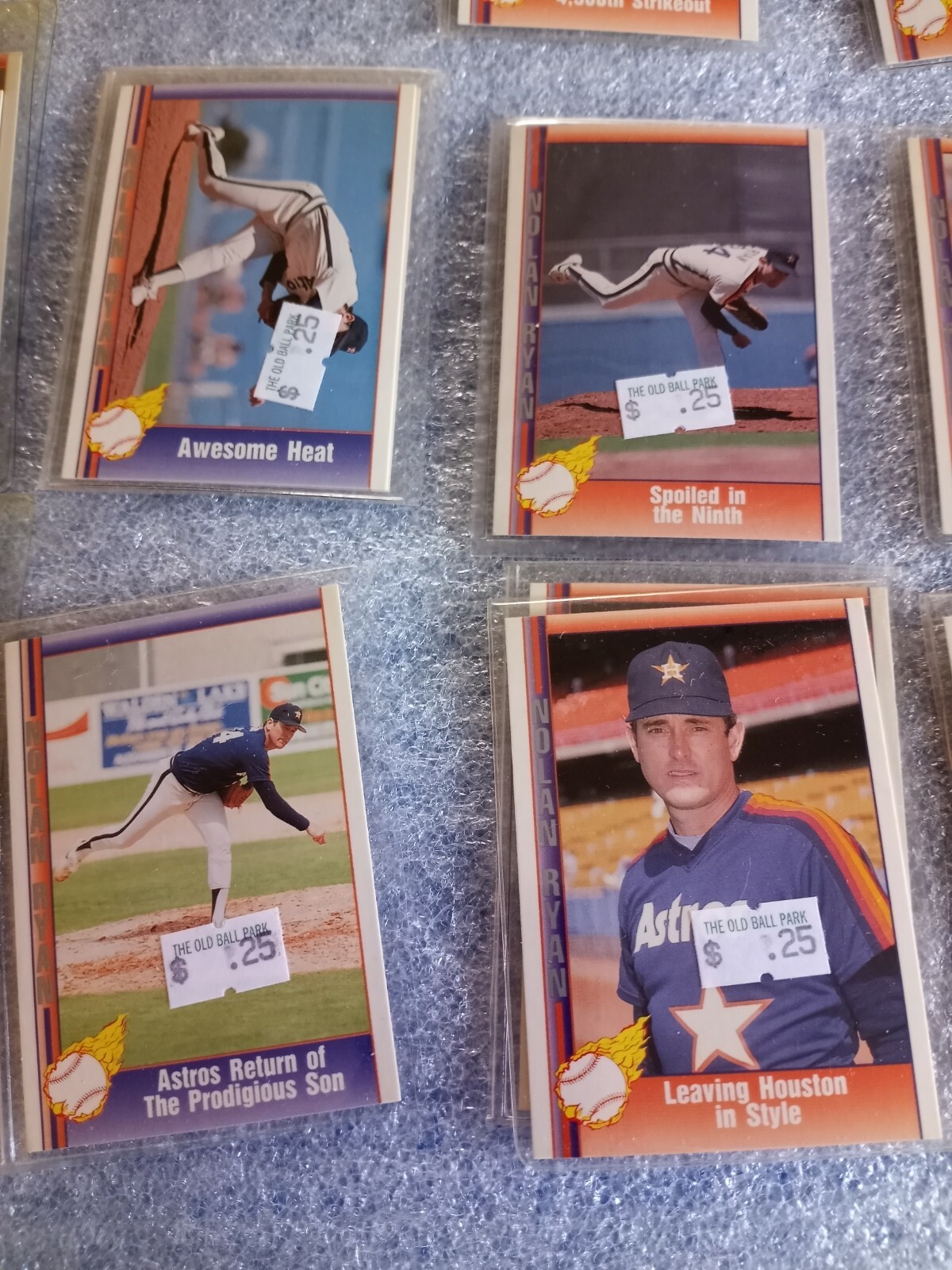 1991 Pacific Nolan Ryan Texas Express Singles You pick your cards