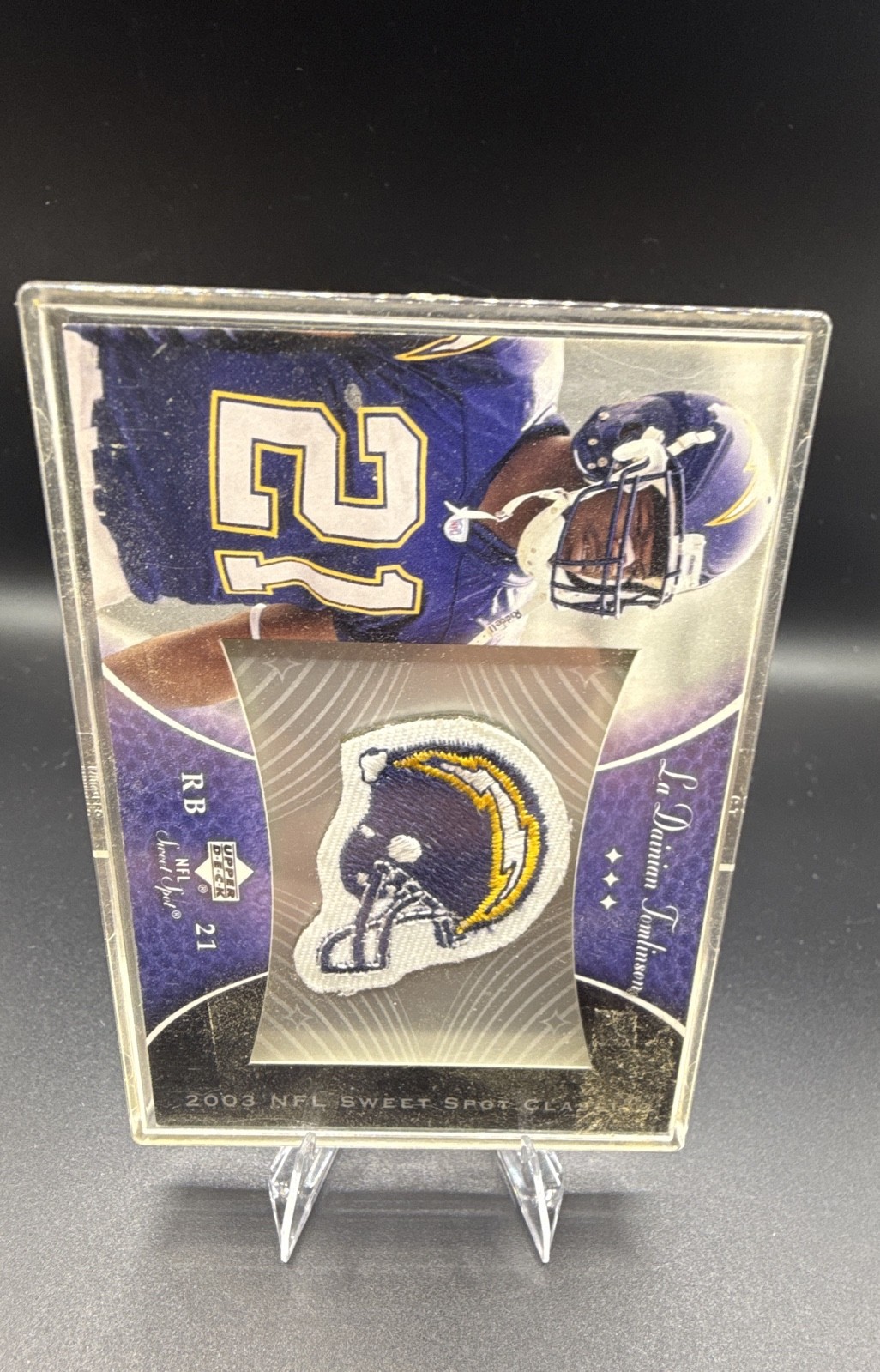 2003 Upper Deck – Classics Embroidered Patch LaDainian Tomlinson #P-LT Team Logo