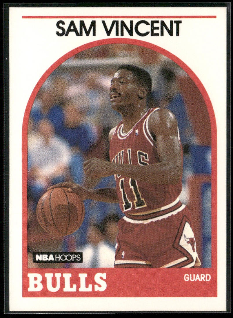 1989-90 Hoops #149 Sam Vincent RC