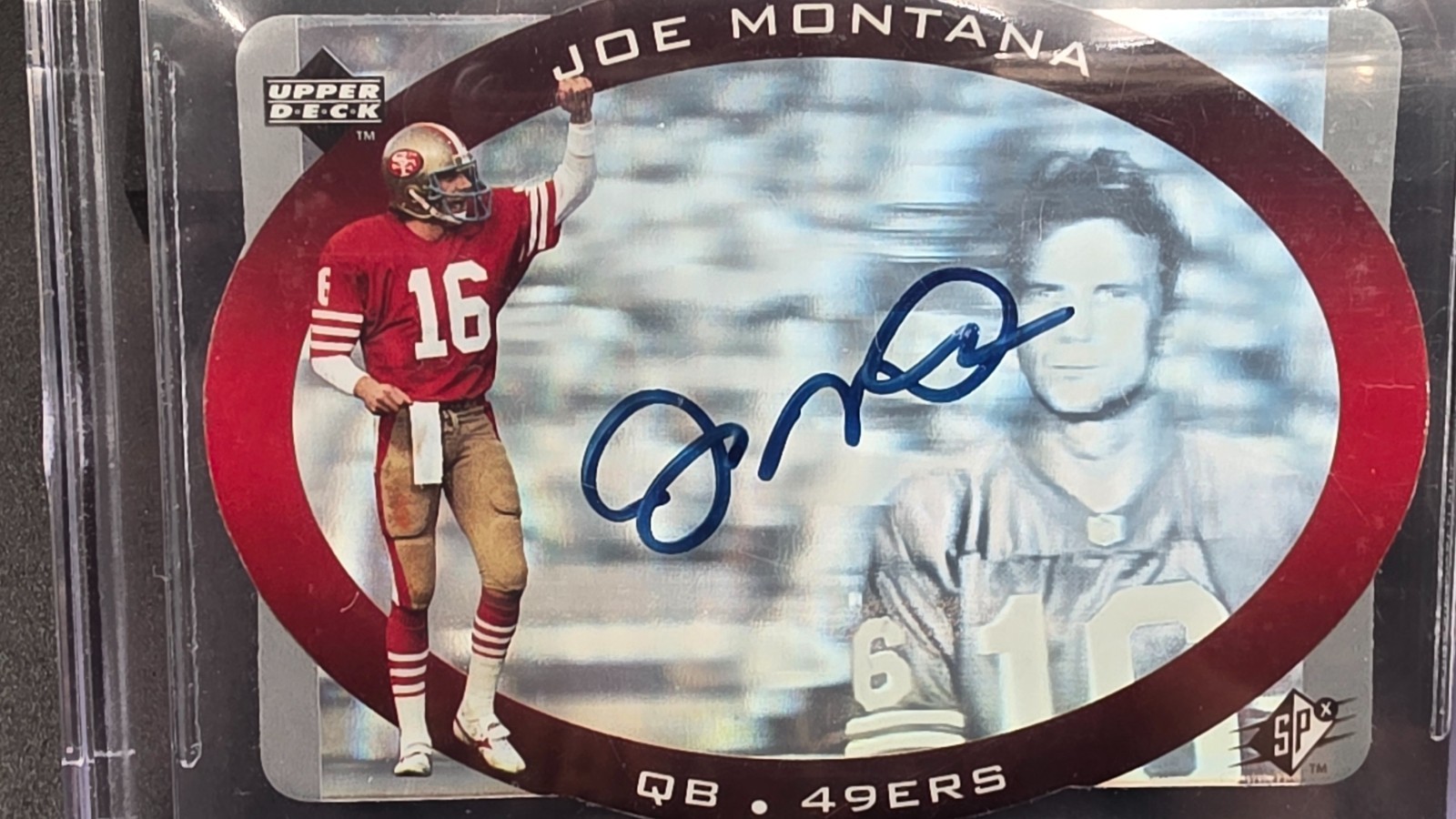 🏈 JOE MONTANA SIGNED 1996 SPX #43 BGS AUTHENTIC AUTO 10 HOF 49ERS 🔥