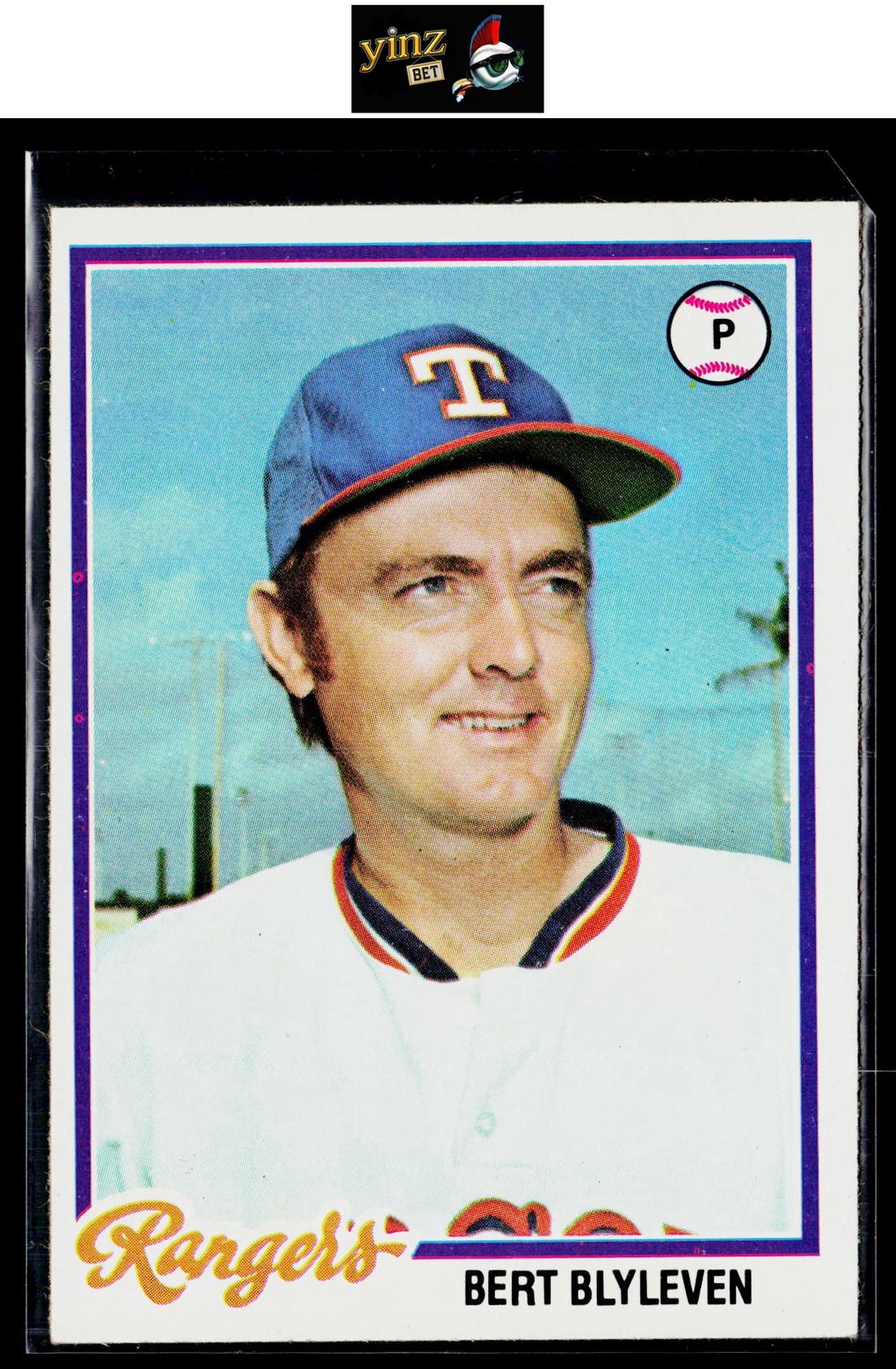 Bert Blyleven Topps 1978 Topps #131 Very Good