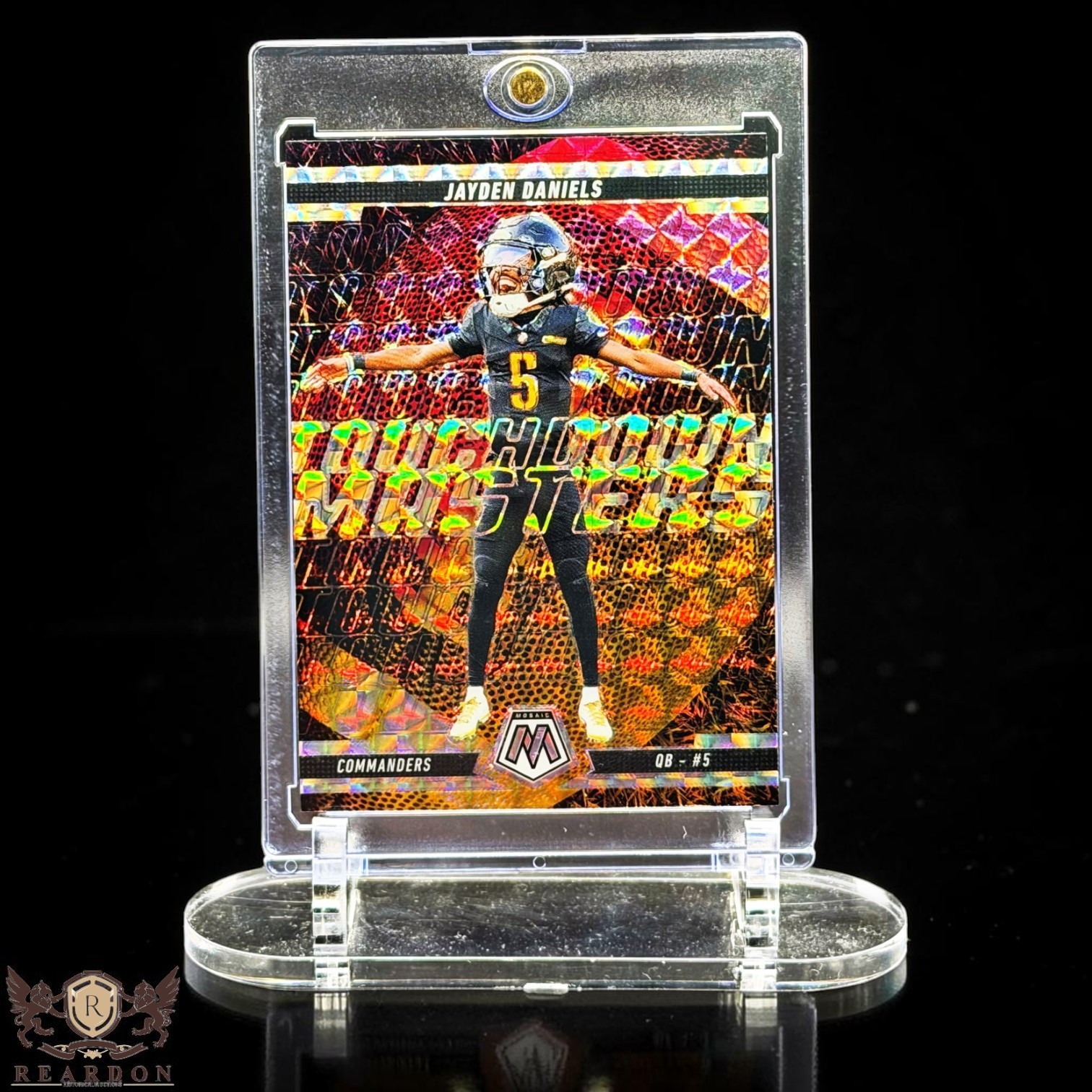 RARE Jayden Daniels Insert Mosaic PRIZM SSP Case Hit Style Commanders!!