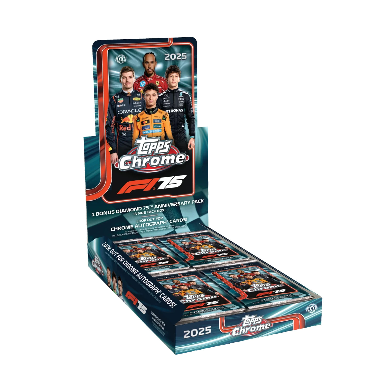 2025 Topps Chrome Formula 1 Cards Base/Insert/Refractors: YOU PICK – DISCOUNTS!
