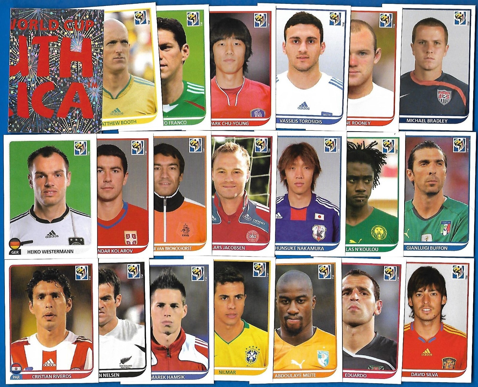 2010 PANINI FIFA WORLD CUP FOOTBALL STICKERS SOCCER SOUTH AFRICA SEE LIST