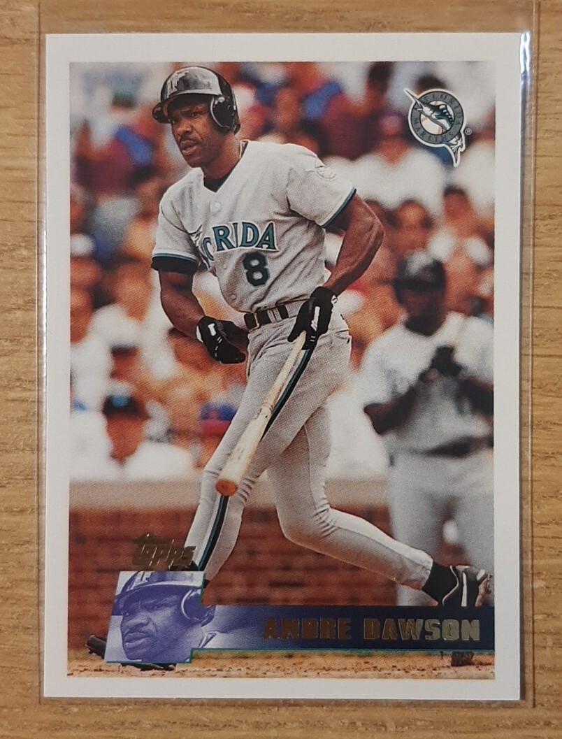 1996 TOPPS ANDRE DAWSON #275 FLORIDA MARLINS
