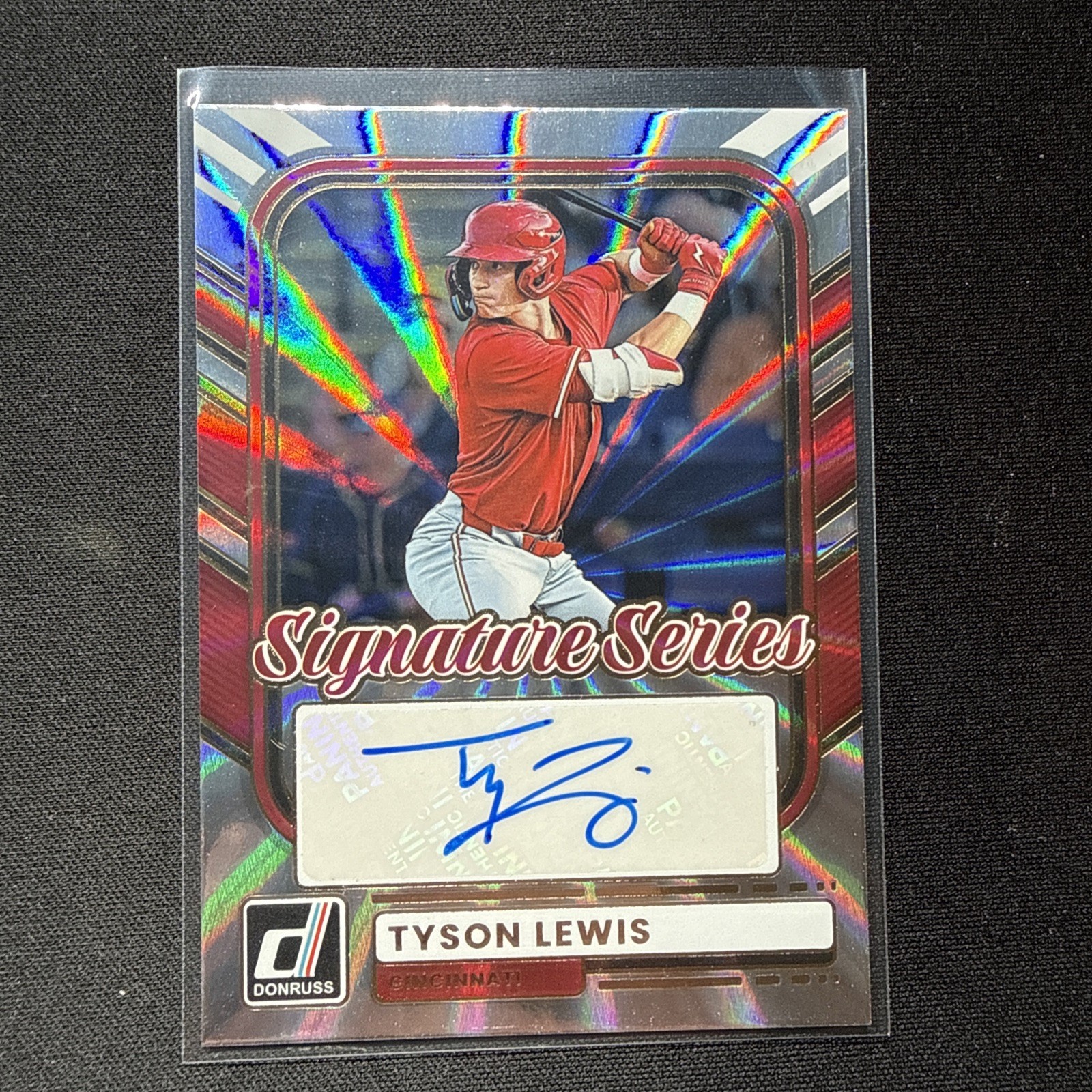 Tyson Lewis 2026 Donruss Tyson Signature Series Auto – Cincinnati Reds Prospect