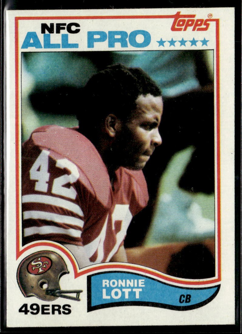 1982 Topps #486 Ronnie Lott RC