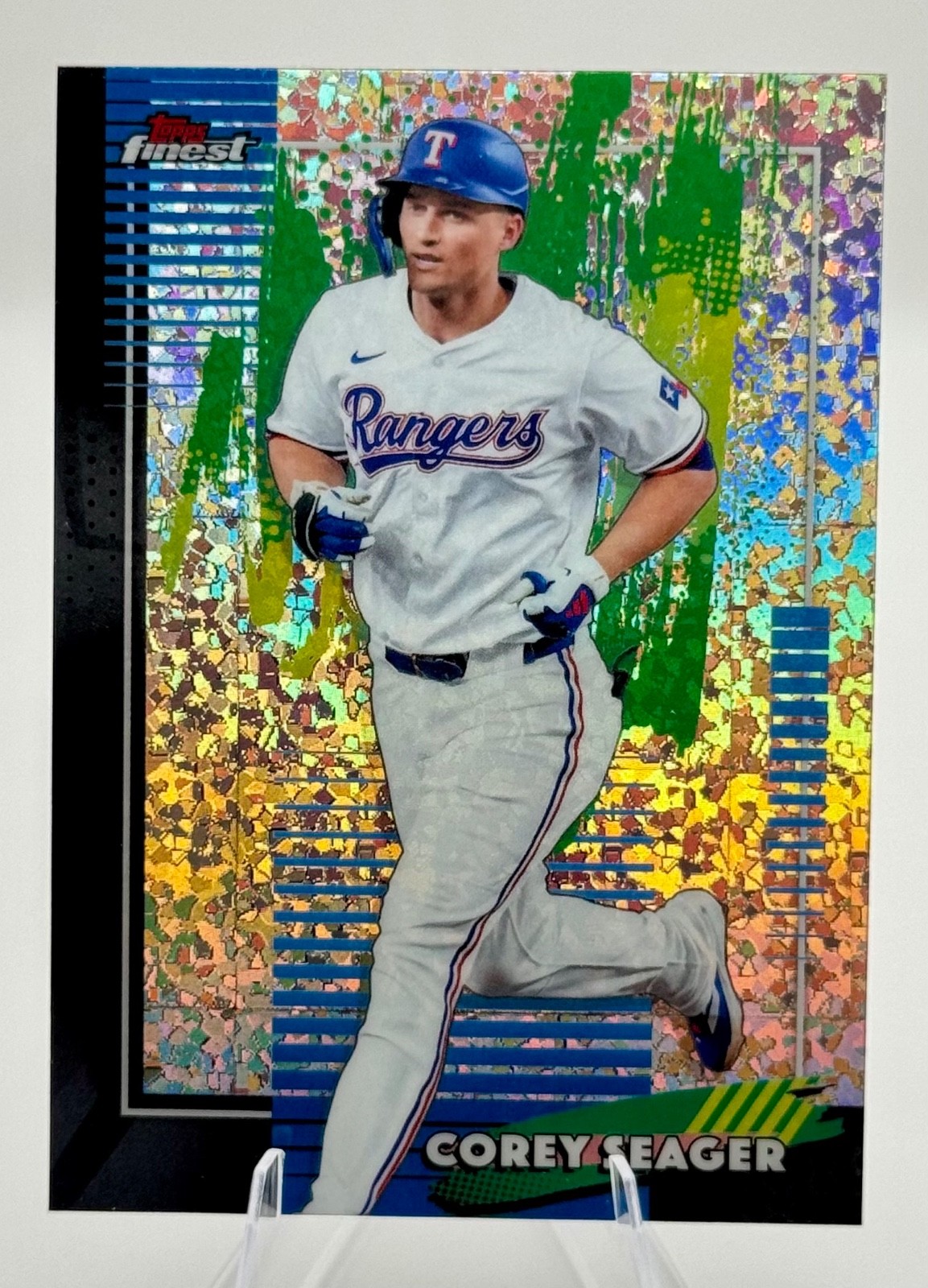 2026 Topps Finest Corey Seager Common Mini Diamond Texas Rangers #63