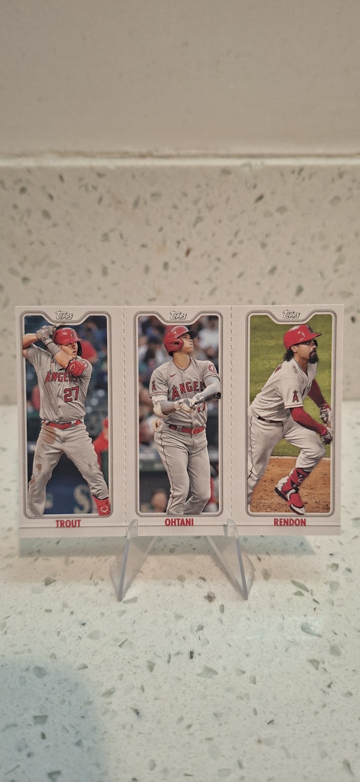 Trout / Ohtani / Rendon Angels ’22 Topps