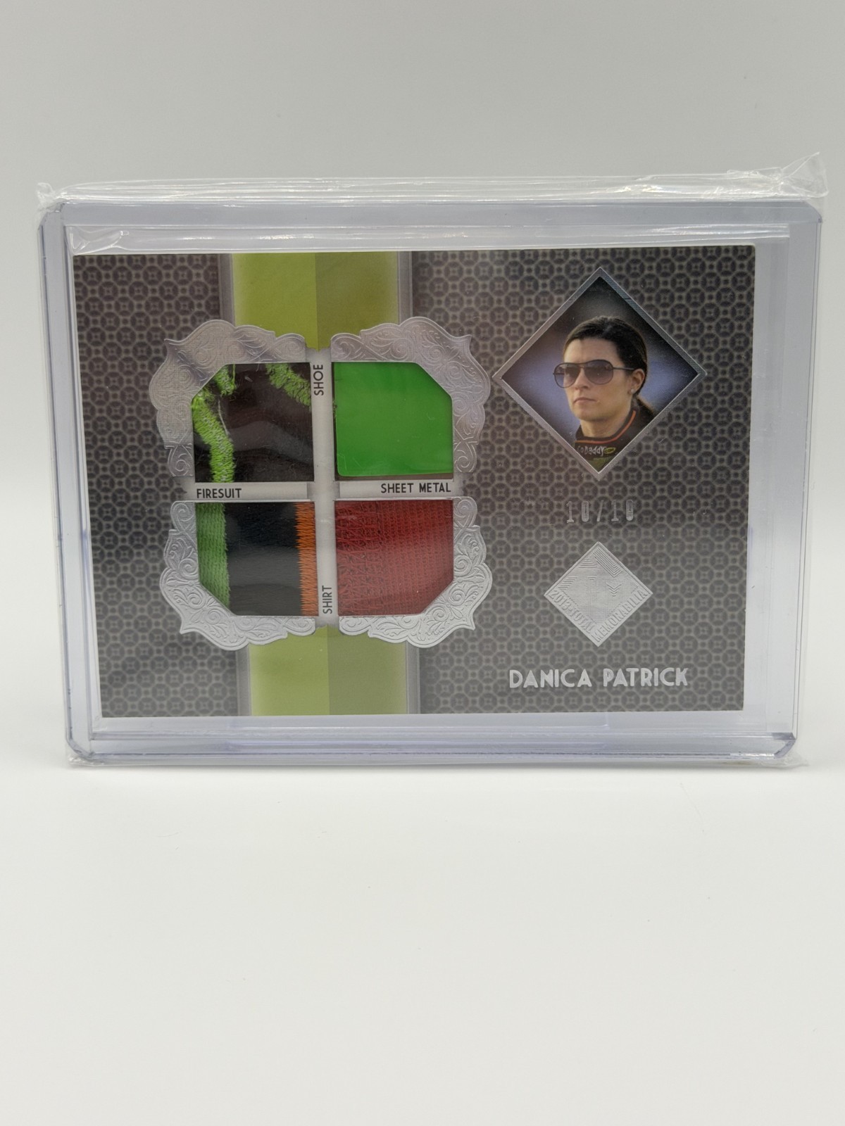 2013 Press Pass 4 Insert /10 Danica Partick #TM-DP – Very Rare