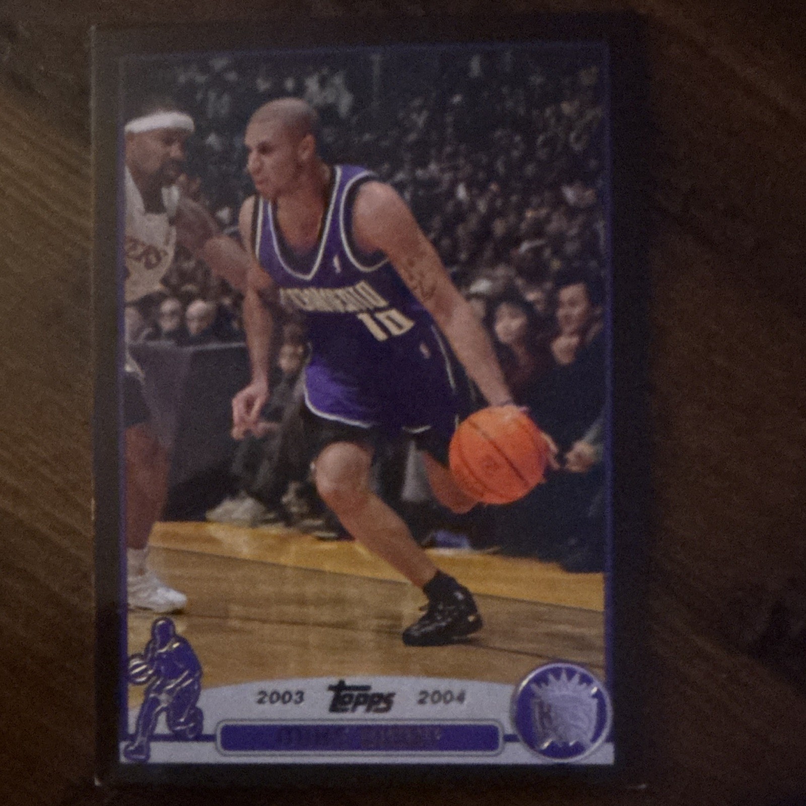 Topps 2003-04 Mike Bibby #10 Black Parallel Serial Numbered 429/500 Kings