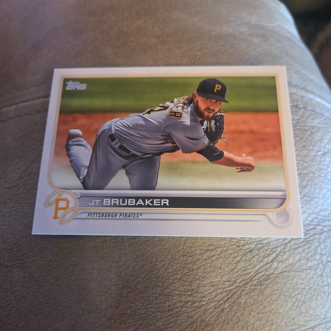 2022 Topps #556 JT Brubaker Pittsburgh Pirates