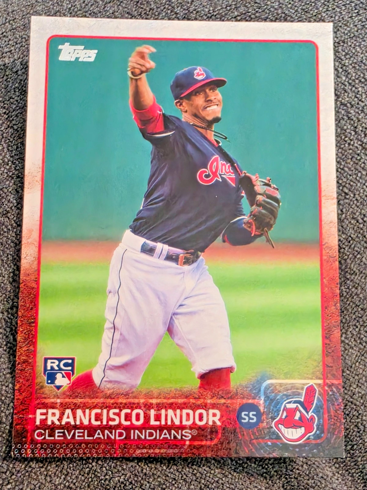 Francisco Lindor RC – 2015 Topps Update – Cleveland Indians – US82 – NM