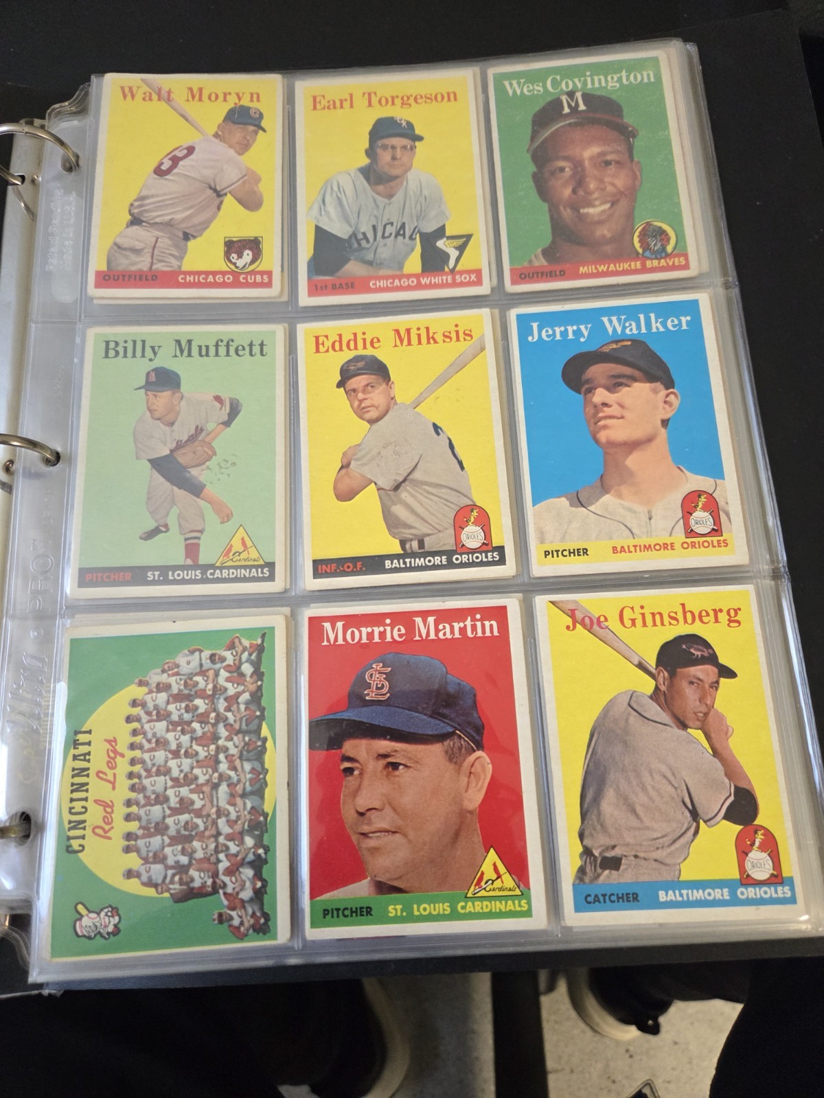1958 Topps Baseball cards