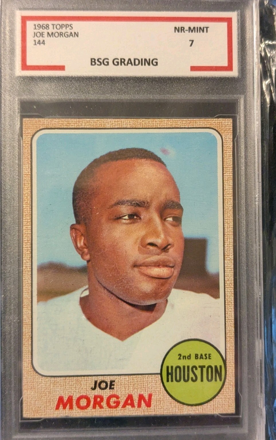 1968 TOPPS #144 JOE MORGAN BSG (other) 7