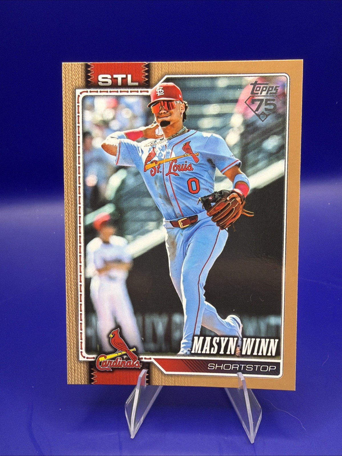 2026 Topps Series 2 Baseball #526 Masyn Winn Gold /2026 St. Louis Cardinals
