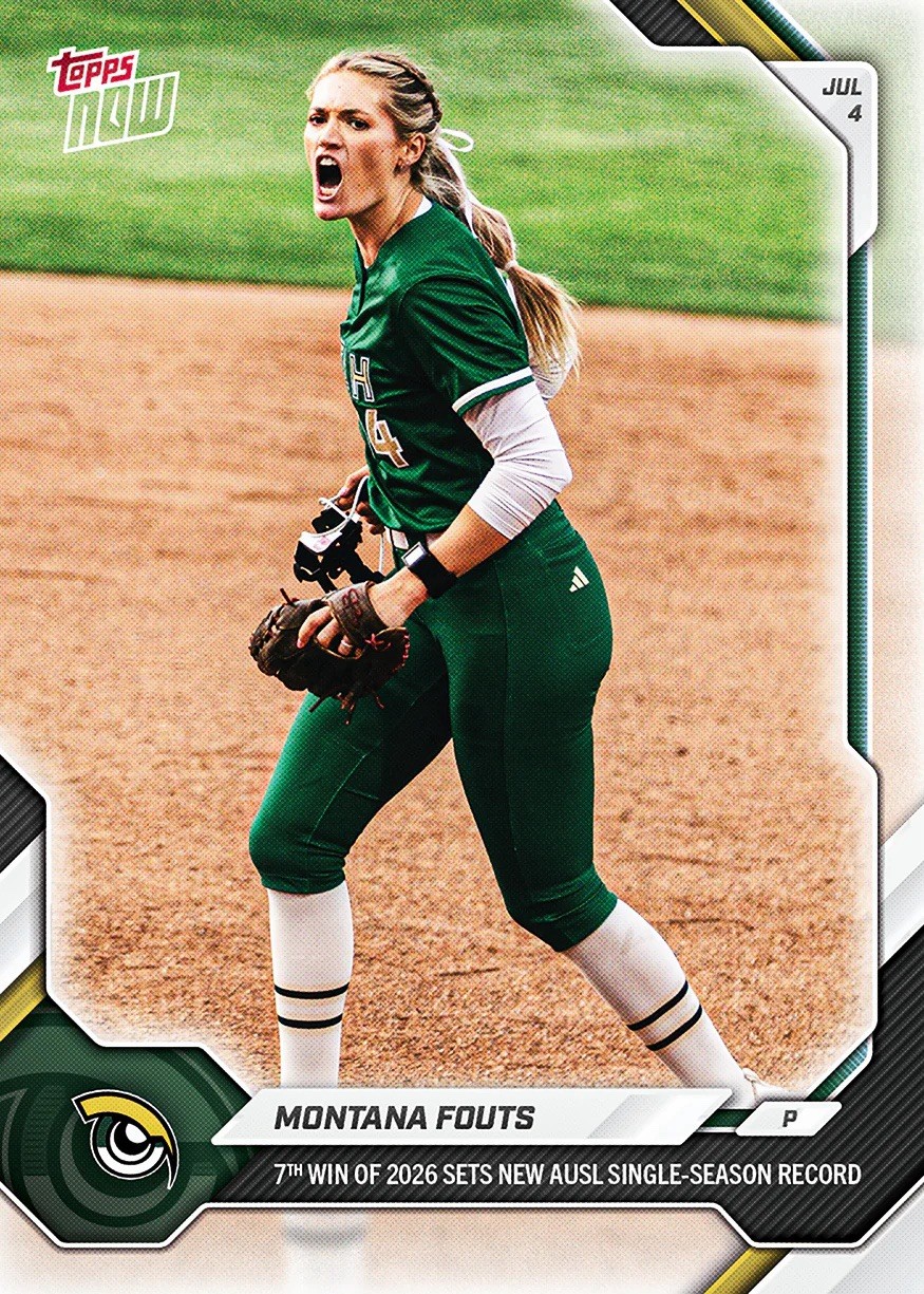 *PRE SALE* Montana Fouts – 2026 AUSL Topps NOW® – Card 31