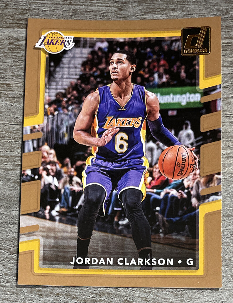 Jordan Clarkson 2017-18 Donruss Lakers #66 *G363*