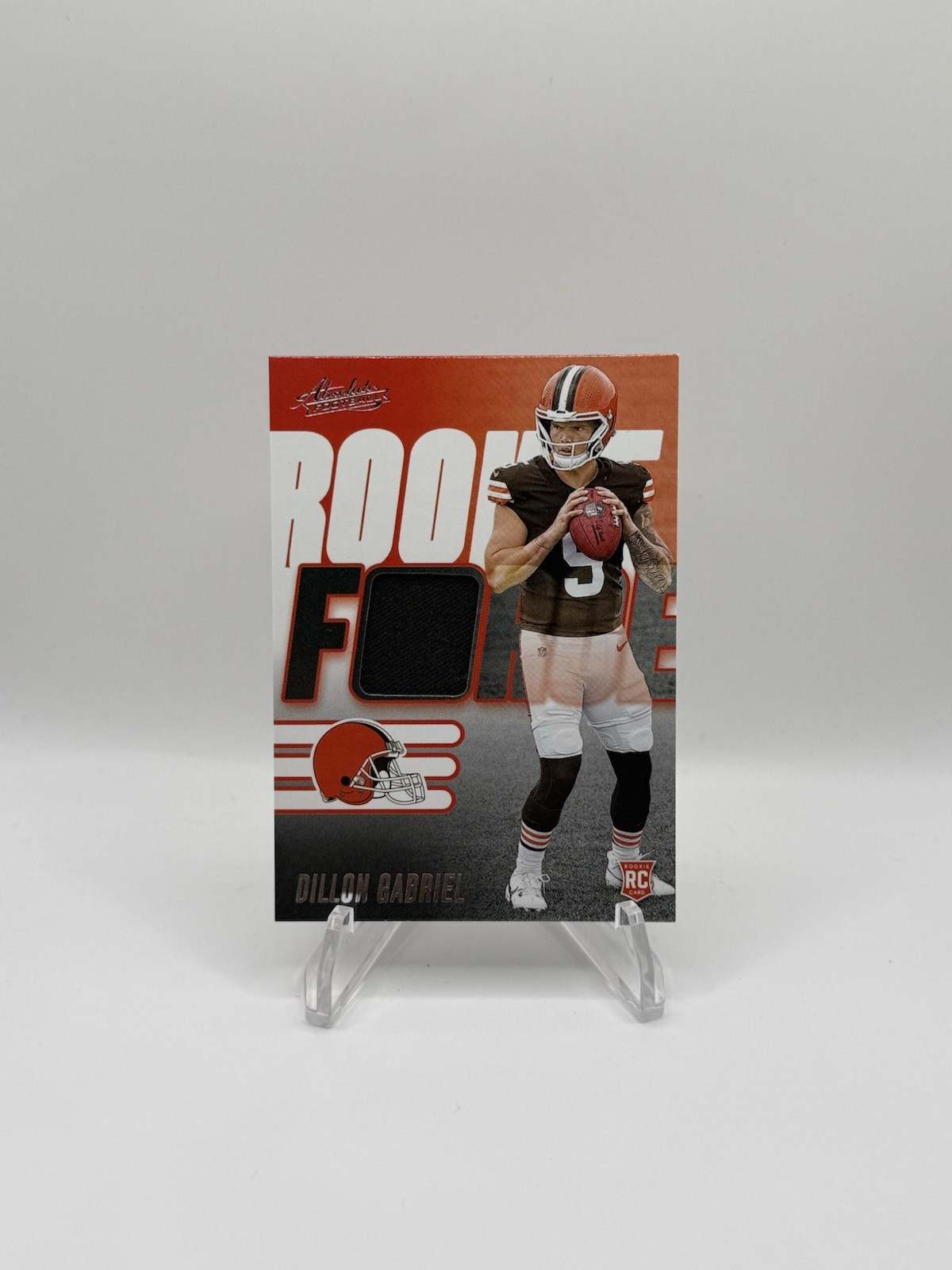 2025 Panini Absolute Rookie Force Dillon Gabriel RC Patch #RF-DGL Browns