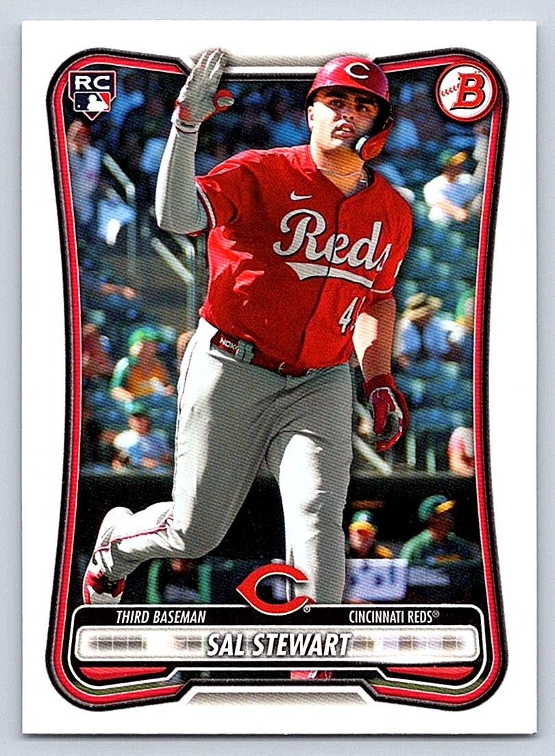SAL STEWART REDS RC 2026 BOWMAN #6