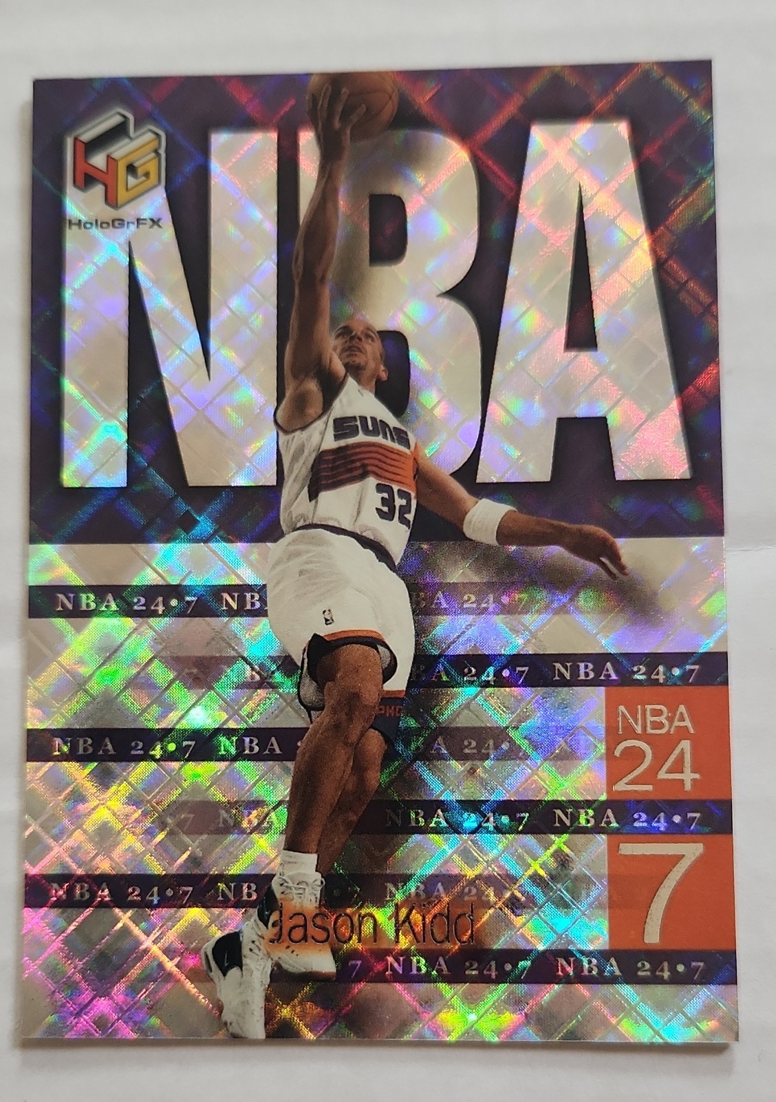 1999-00 Upper Deck HoloGrFX – Nba 24-7 Jason Kidd #N13