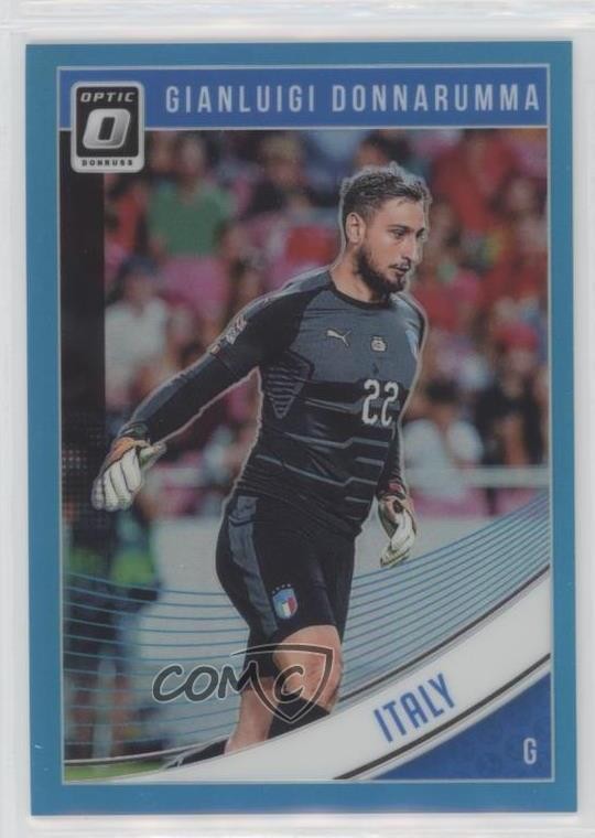 2018-19 Panini Donruss Optic Aqua Prizm 120/149 Gianluigi Donnarumma #147 n0c