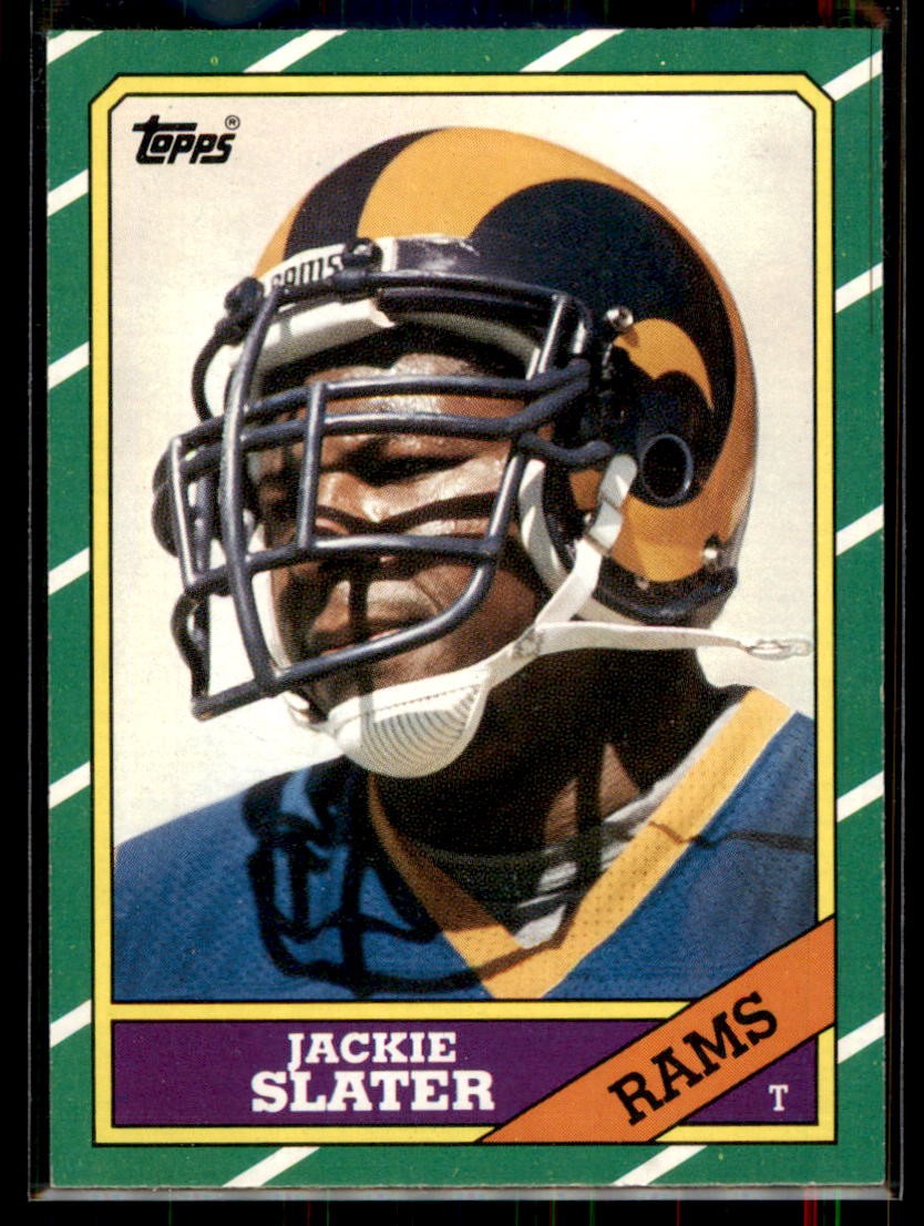 1986 Topps Jackie Slater #85 Los Angeles Rams