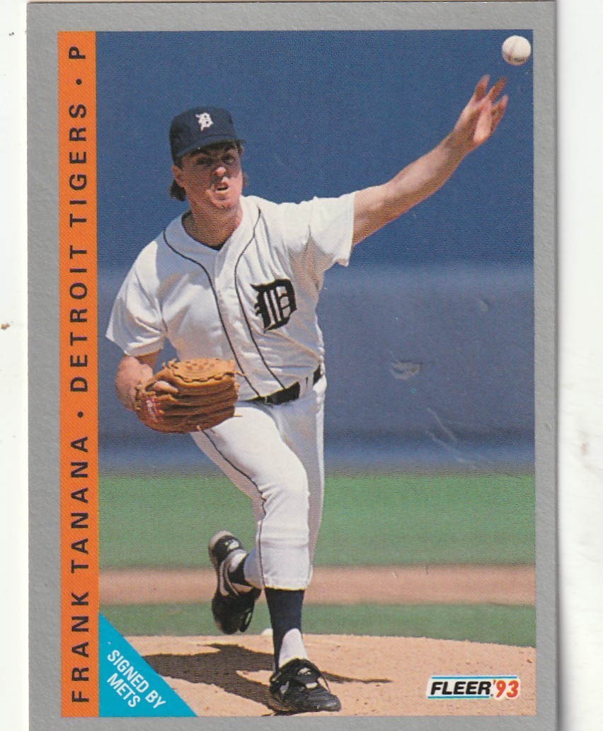 FREE SHIPPING-MINT-1993 Fleer – Frank Tanana #611 Detroit Tigers