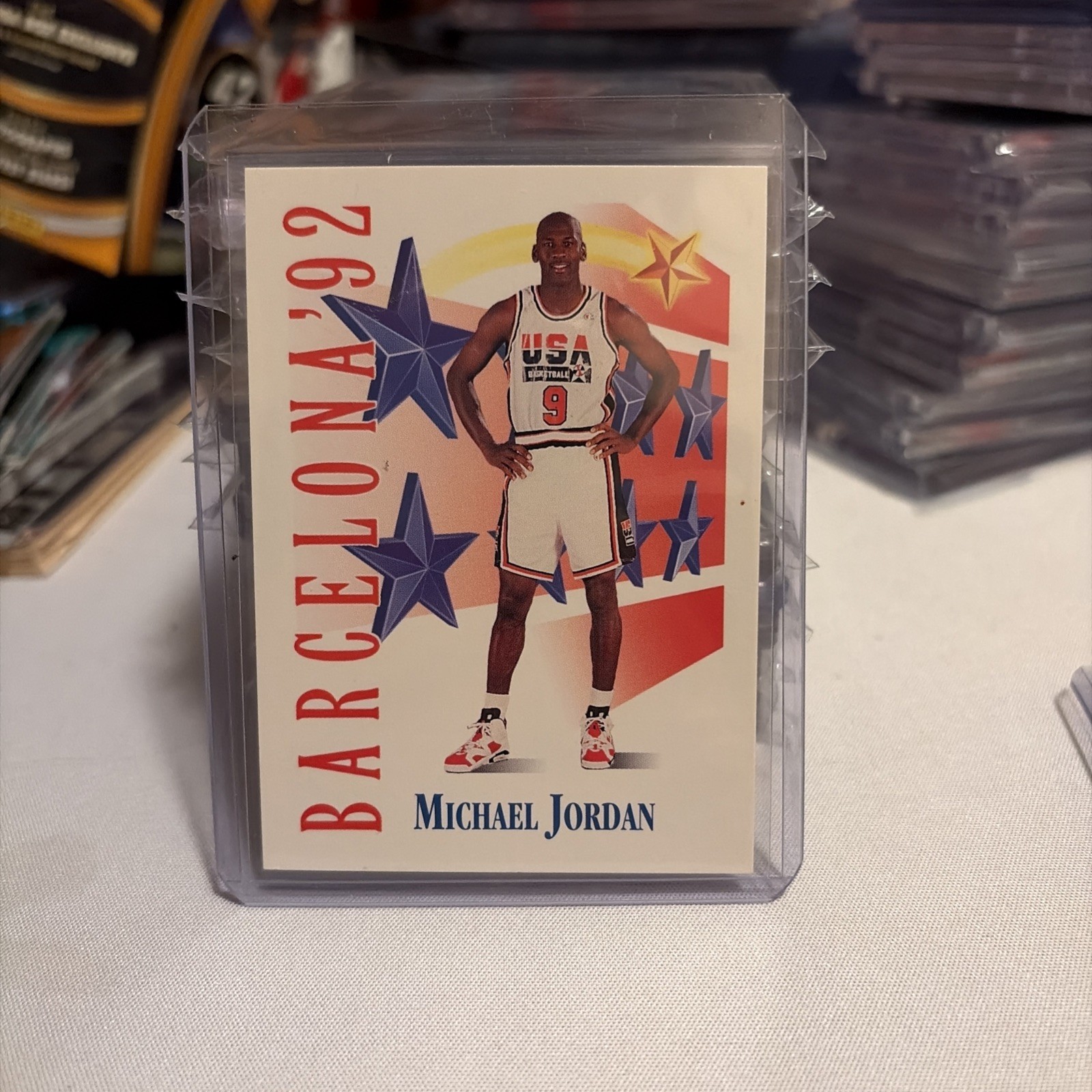 1990-1992 Michael Jordan NBA HOOPS-Skybox-Fleer Chicago Bulls – Team USA