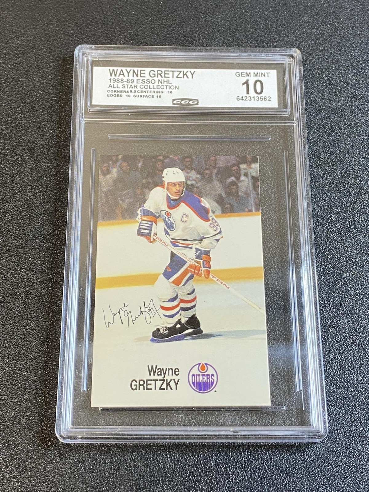 Wayne Gretzky 1988 Esso NHL CCG 10 Oilers