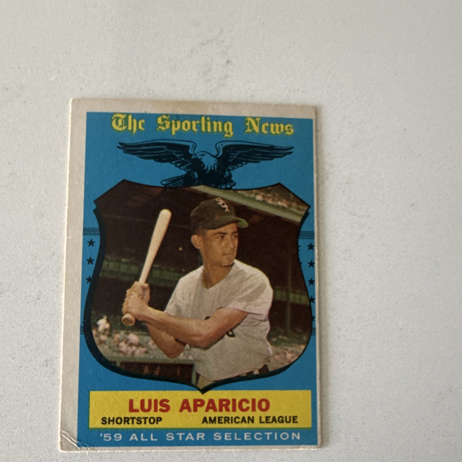 Bazooka 1959 Luis Aparicio All-Star #560 Chicago White Sox Baseball Card
