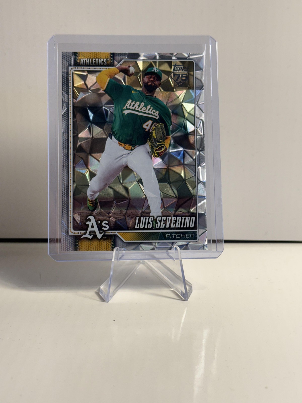 2026 Topps #362 Luis Severino Diamante Foil