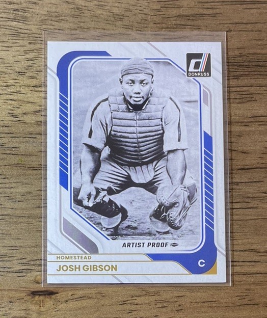 JOSH GIBSON | 2026 Panini Donruss Baseball – #90 Artist Proofs #d /25