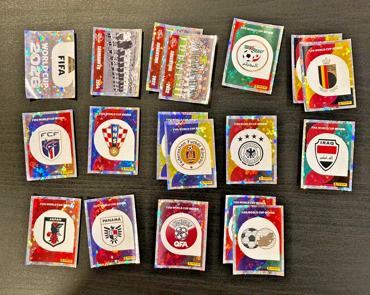 Panini FIFA World Cup 2026 Foil Stickers – You Pick