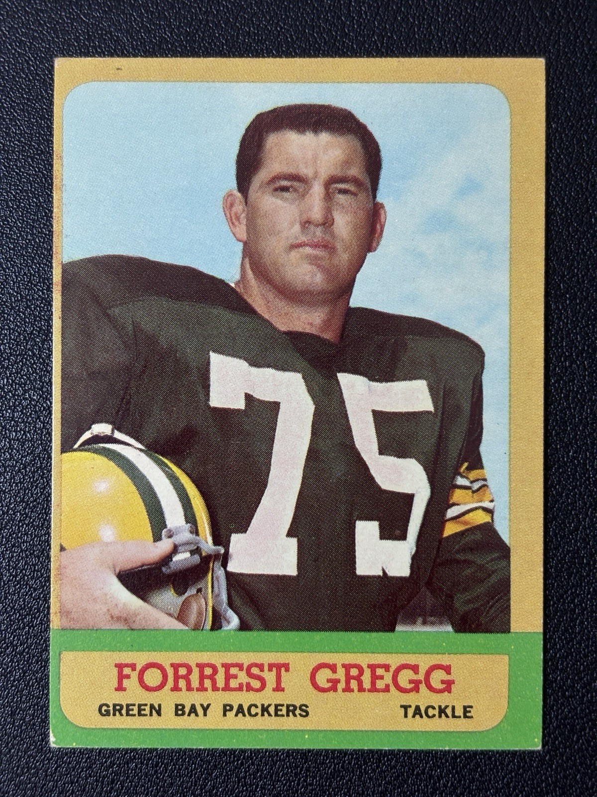 1963 Topps Green Bay Packers Forrest Gregg Football Card #89