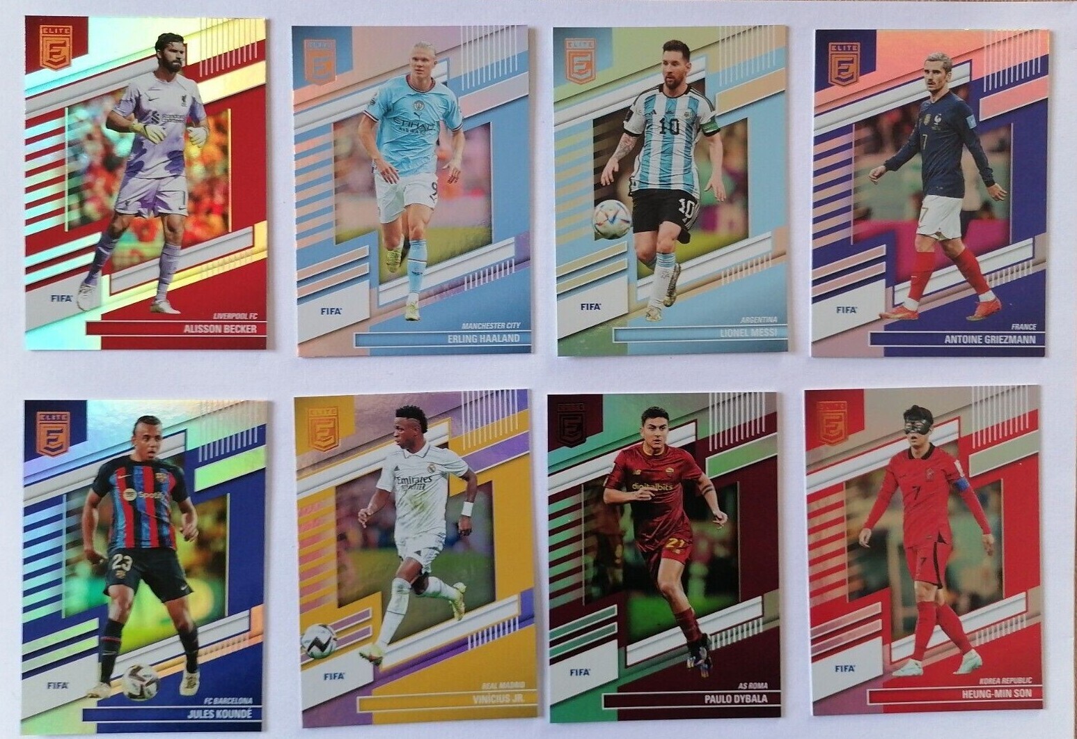 2022-23 PANINI DONRUSS ELITE FIFA SOCCER BASE CARDS ( BUY 3 GET 7 FREE)