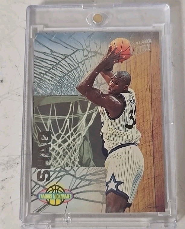 1993-94 Fleer Ultra Famous Nicknames Shaquille O’Neal #13 HOF