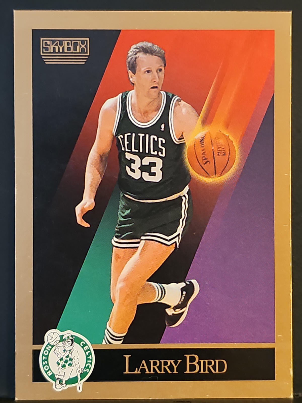 1990-91 SkyBox #14 Larry Bird HOF CELTICS
