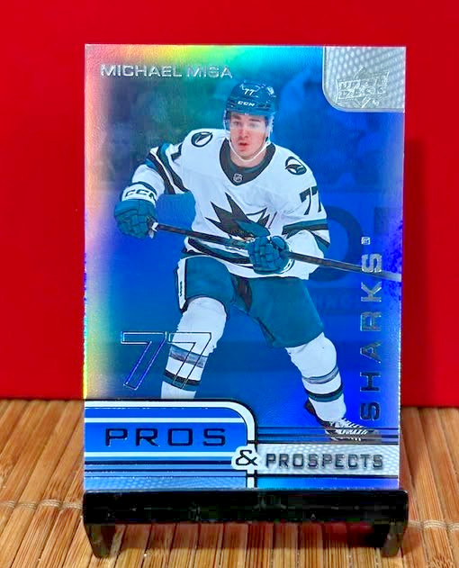 2025-26 Upper Deck Pros and Prospects #PP-5 Michael Misa San Jose Sharks RC