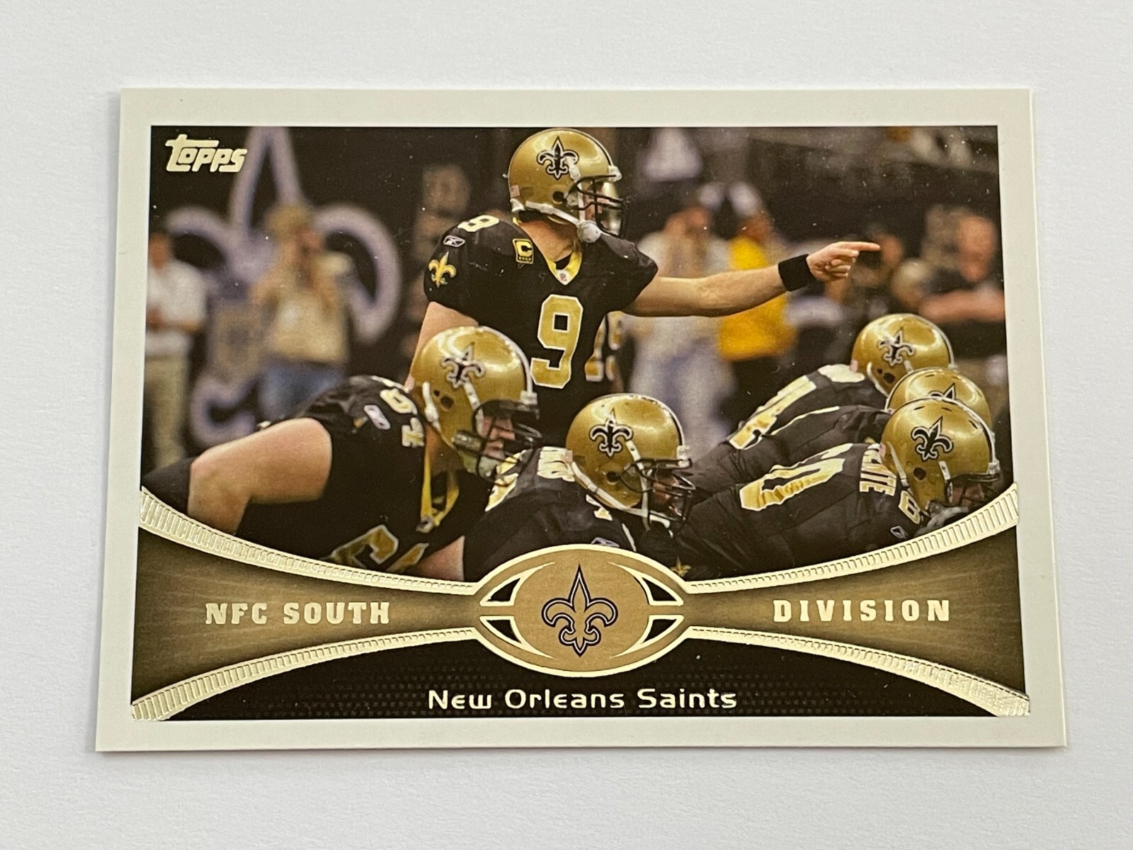 2012 Topps Football #145 – Drew Brees – New Orleans Saints