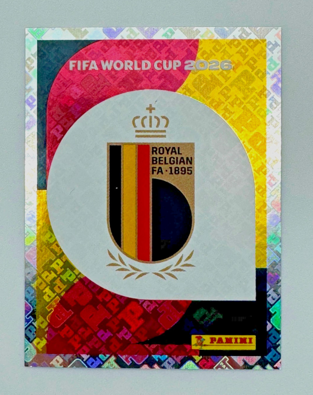 2026 100% Authentic Panini FIFA World Cup Belgium Stickers Pick Team Logo Player