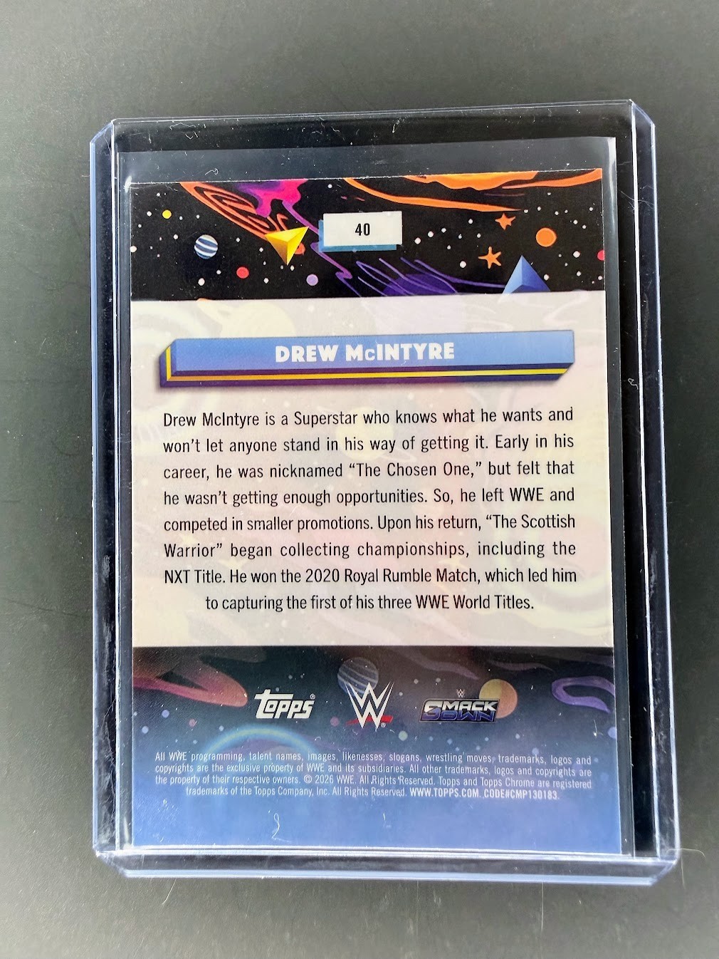 2026 Topps Cosmic Chrome WWE Base Cards Inserts Pick Your Card Finish Your Set