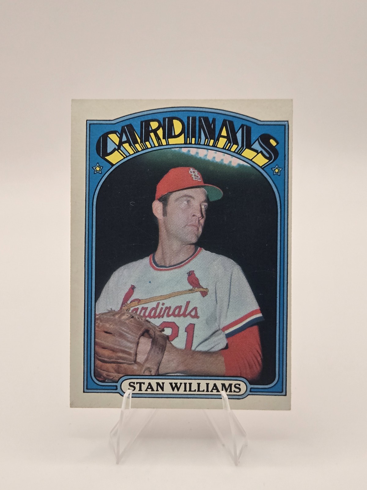1972 Topps #9 Stan Williams St. Louis Cardinals EX+ *Set Break*