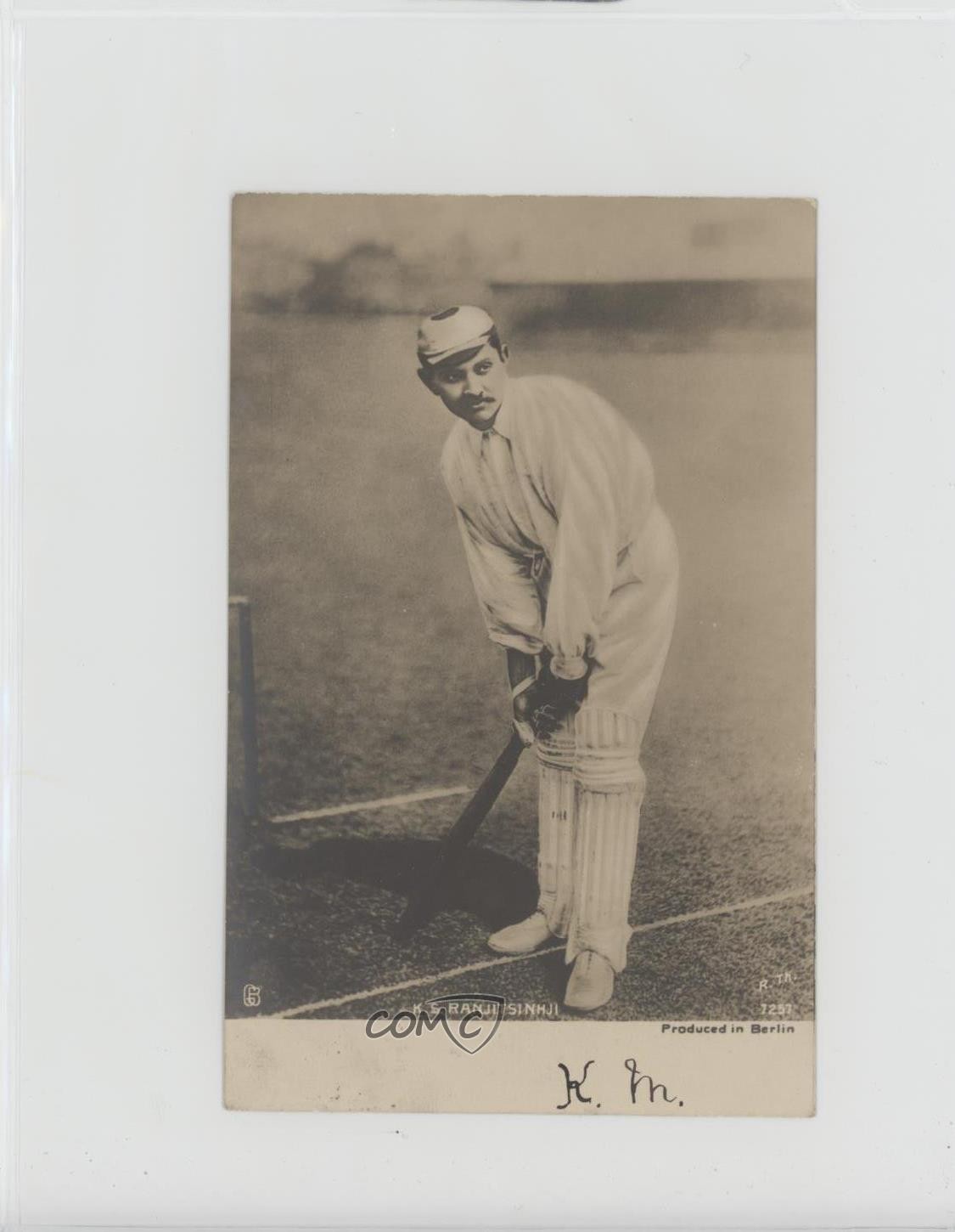 1900-1950 Various Vintage Unbranded Cricket Postcards K S Ranjitsinhji 11bd