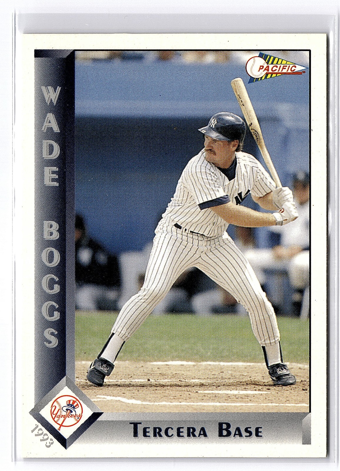 1993 Pacific Spanish #552 Wade Boggs Super Rare Base Set