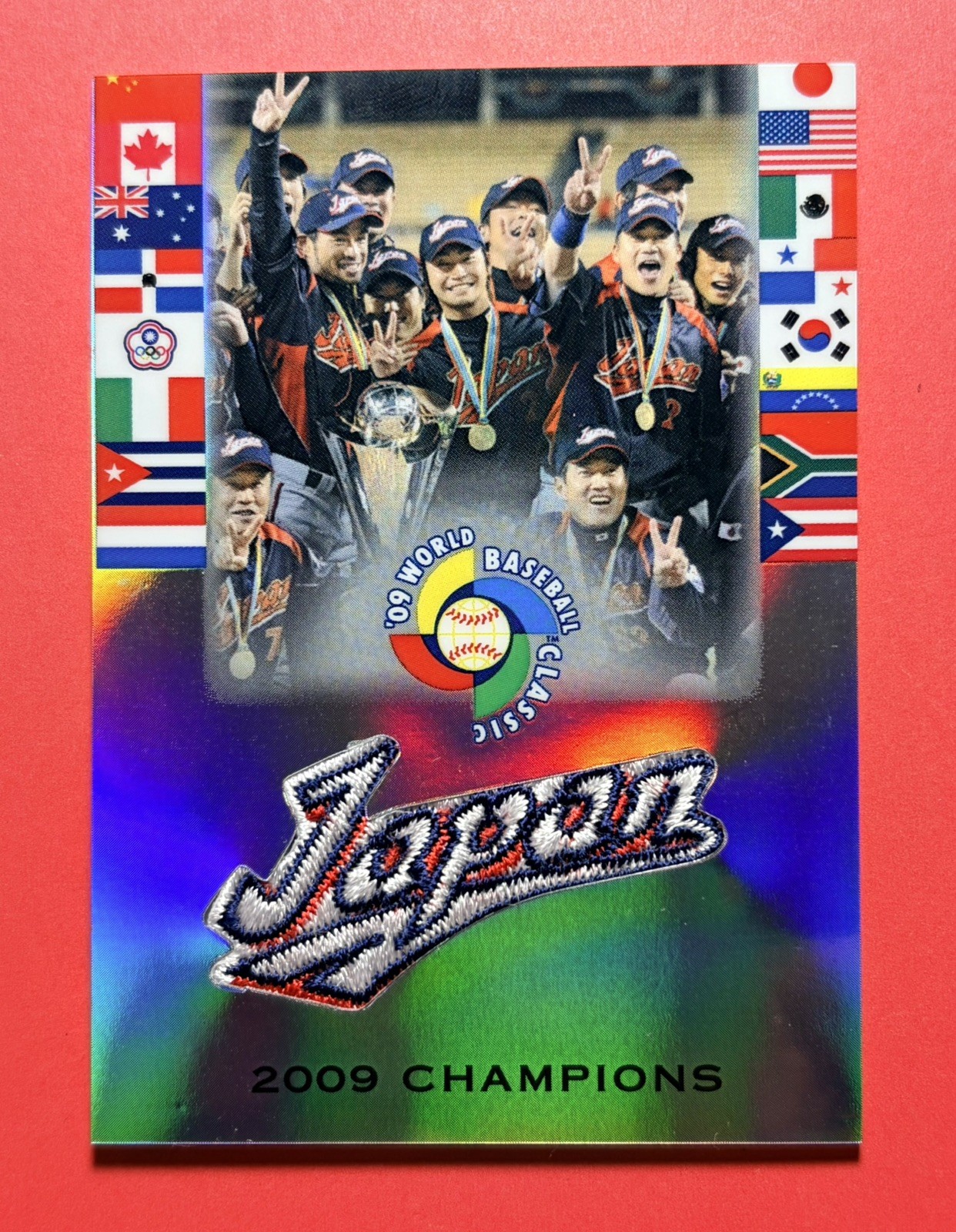 2009 eTopps World Baseball Classic CHAMPIONS Patch JAPAN #’d 002/505 Ichiro🇯🇵